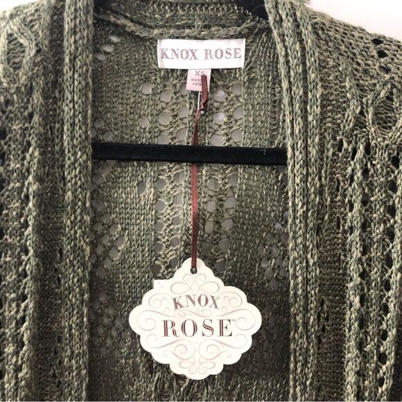 Knox Rose Open Cardigan Sz XS - Picture 4 of 7